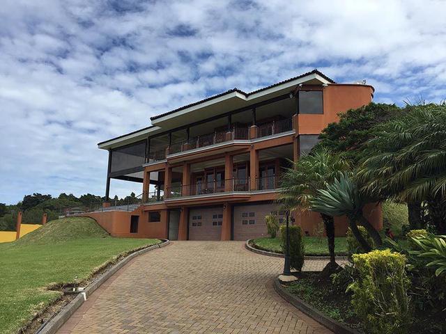 Hillside residence